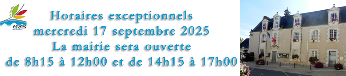 2025 9 horaires exceptionnels